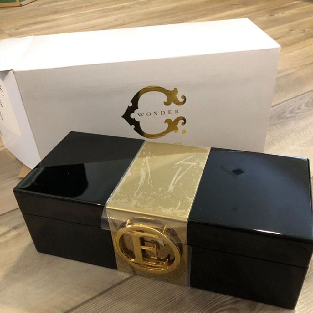 C. Wonder Lacquer Monogram "E" Jewelry Box